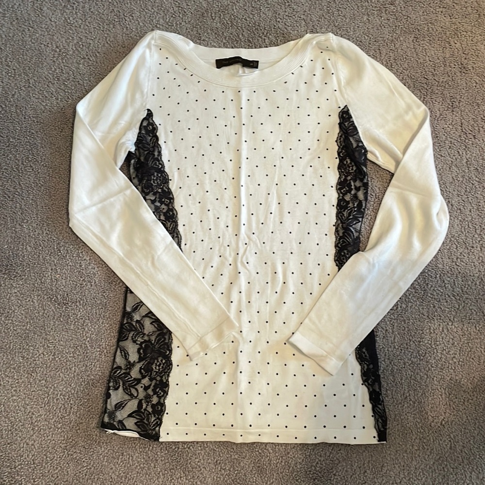 The Limited Lace Side Sweater